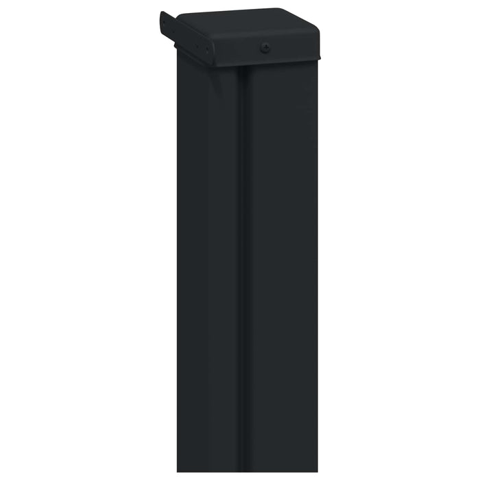 Jaluzea laterală retractabilă Gri 600 x 220 cm Poliester WALTI
