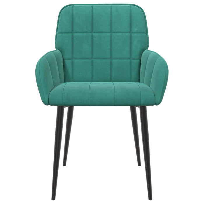Scaune de dining 4 pcs Catifea Turcoaz 57 x 50 x 85 cm WALTI