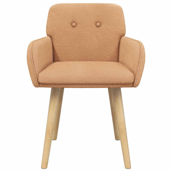 Scaune de dining 4 pcs Bouclé Bej 59 x 57 x 85 cm WALTI