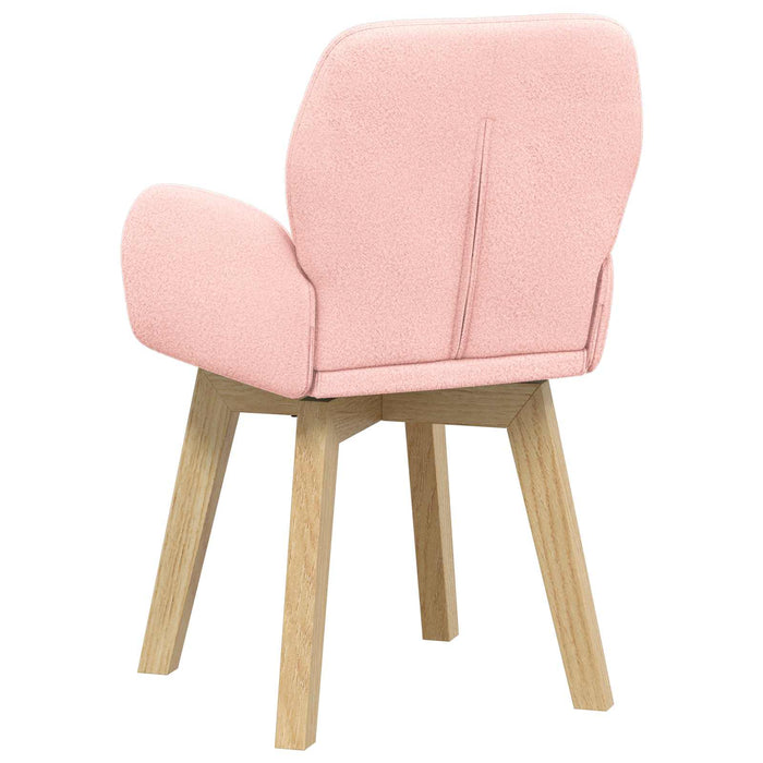 Scaune de dining 6 pcs Bouclé Roz 59 x 57 x 85 cm WALTI