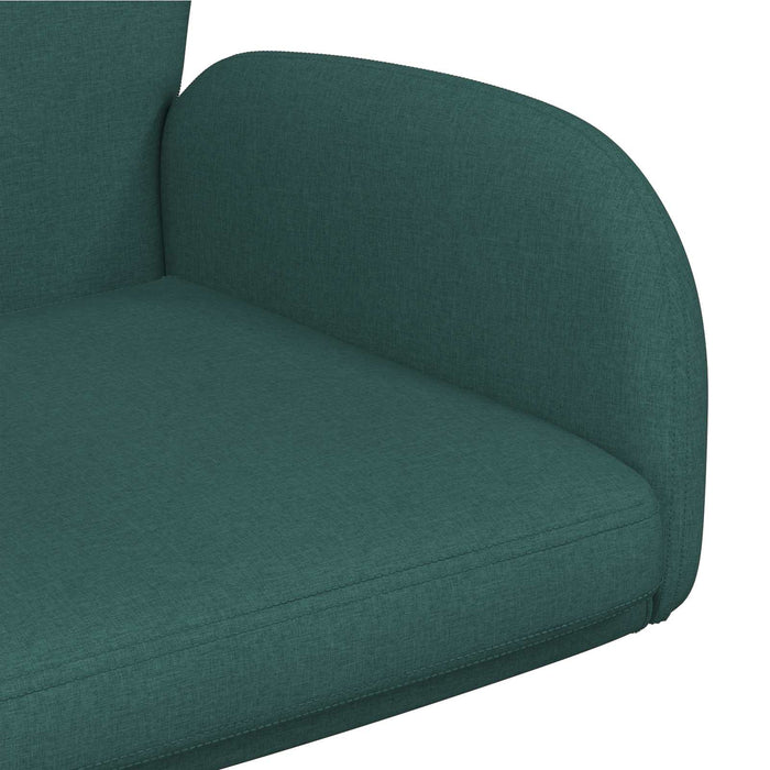 Scaune birou cu rotire 2 buc. 54 x 58 x 90 cm Verde închis WALTI