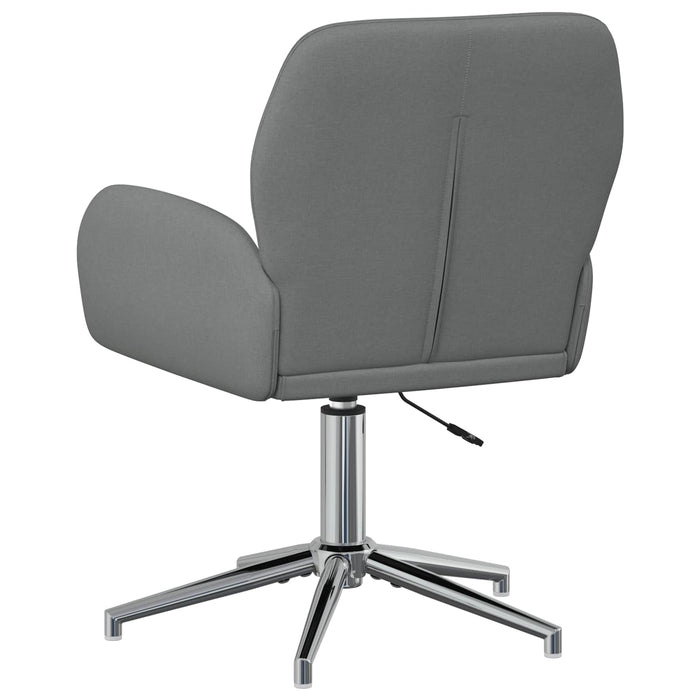 Scaune birou cu rotire 4 buc. 54 x 58 x 90 cm Gri închis WALTI