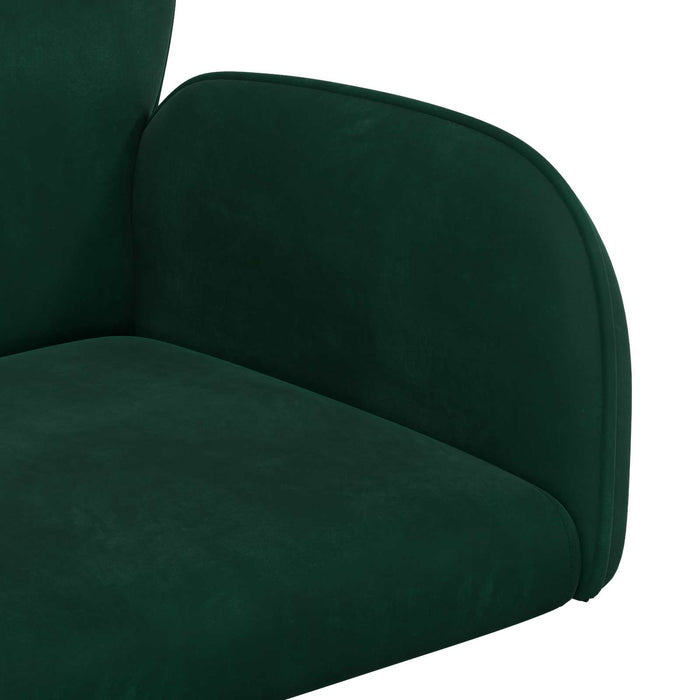 Scaune birou cu rotire 4 buc. 54 x 55 x 90 cm Verde închis WALTI