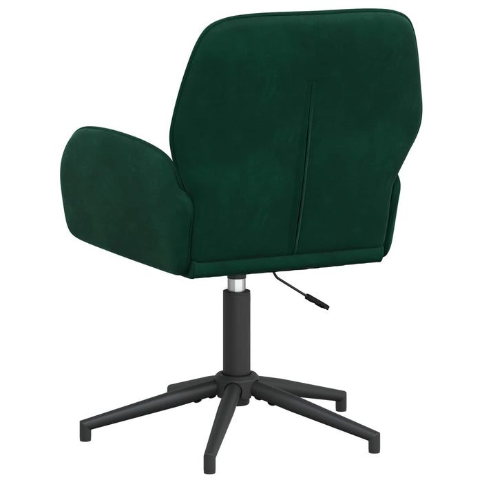 Scaune birou cu rotire 4 buc. 54 x 55 x 90 cm Verde închis WALTI
