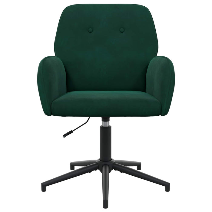 Scaune birou cu rotire 6 buc. 54 x 55 x 90 cm Verde închis WALTI
