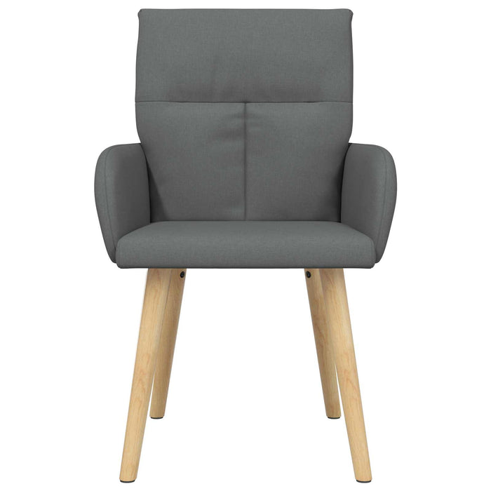 Scaune de dining 6 pcs Țesătură Gri închis 60 x 56 x 96 cm WALTI