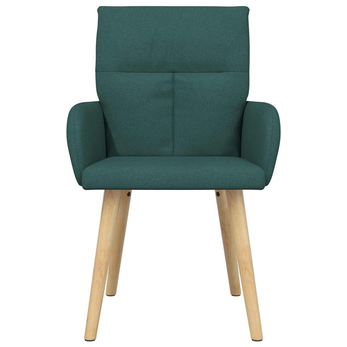 Scaune de dining 6 pcs Țesătură Verde închis 60 x 56 x 96 cm WALTI