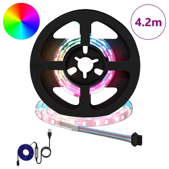 Bandă LED 12 pcs Negru și transparent 350 mm Cupru și Plastic WALTI
