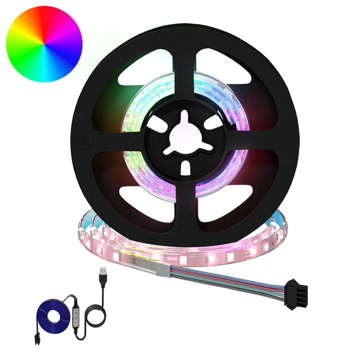 Bandă LED 12 pcs Negru și transparent 450 mm Cupru și Plastic WALTI