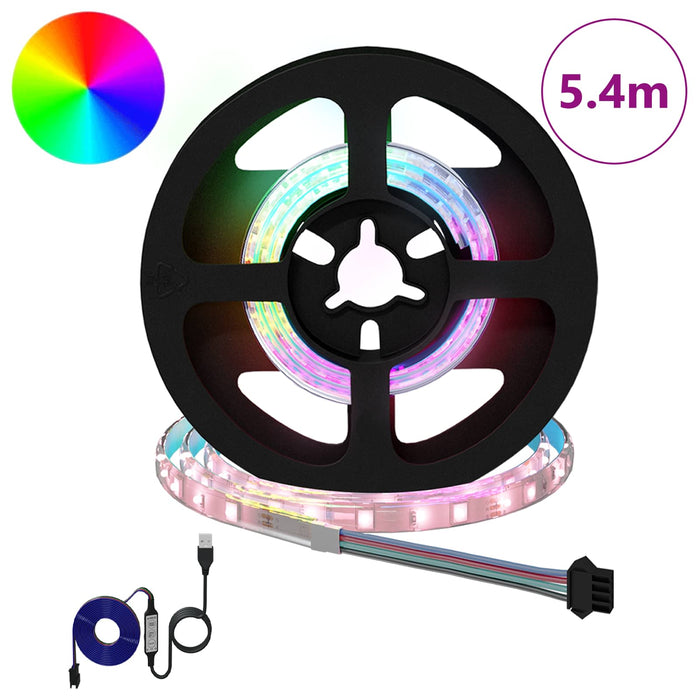 Bandă LED 12 pcs Negru și transparent 450 mm Cupru și Plastic WALTI