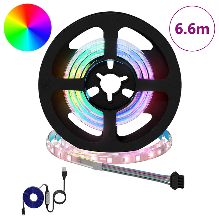 Bandă LED 12 pcs Negru și transparent 550 mm Cupru și Plastic WALTI