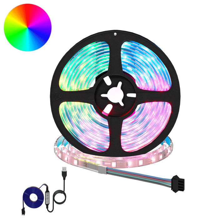 Bandă LED 12 pcs Negru și transparent 2500 mm Cupru și Plastic WALTI