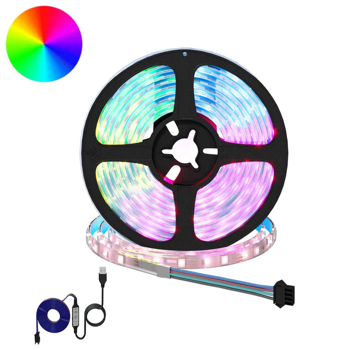 Bandă LED 12 pcs Negru și transparent 3000 mm Cupru și Plastic WALTI
