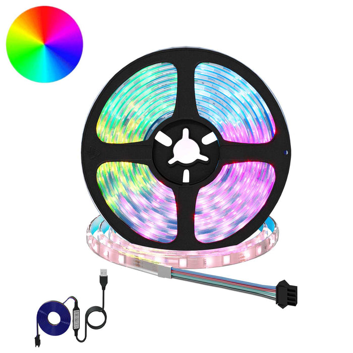 Bandă LED 12 pcs Negru și transparent 4000 mm Cupru și Plastic WALTI