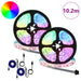 Bandă LED 4 pcs Negru și transparent 510 x 0,8 x 0,3 cm - WALTI WALTI