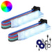 Bandă LED 2 pcs Negru și Alb 1745 mm Cupru și Plastic - WALTI WALTI