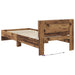 Cadru de pat cu LED Lemn vechi 80 x 200 cm Lemn prelucrat - WALTI WALTI