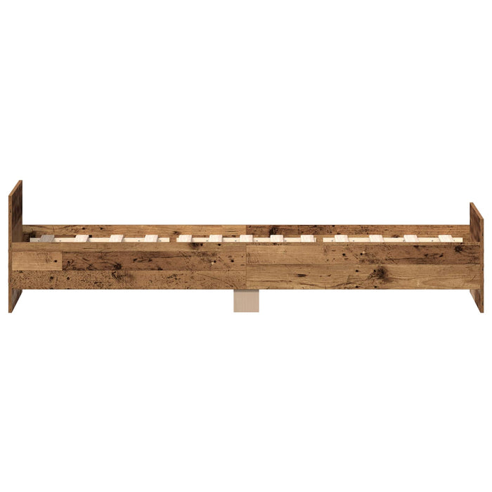 Cadru de Pat cu Tăblie Lemn vechi 80 x 200 cm Lemn prelucrat WALTI
