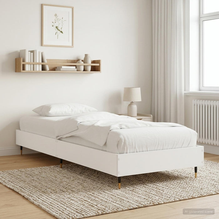 Cadru de pat Alb 80 x 200 cm Lemn prelucrat WALTI