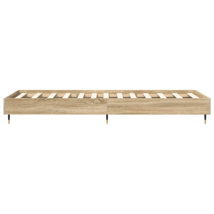 Cadru de pat Stejar Sonoma 80 x 200 cm Lemn prelucrat WALTI