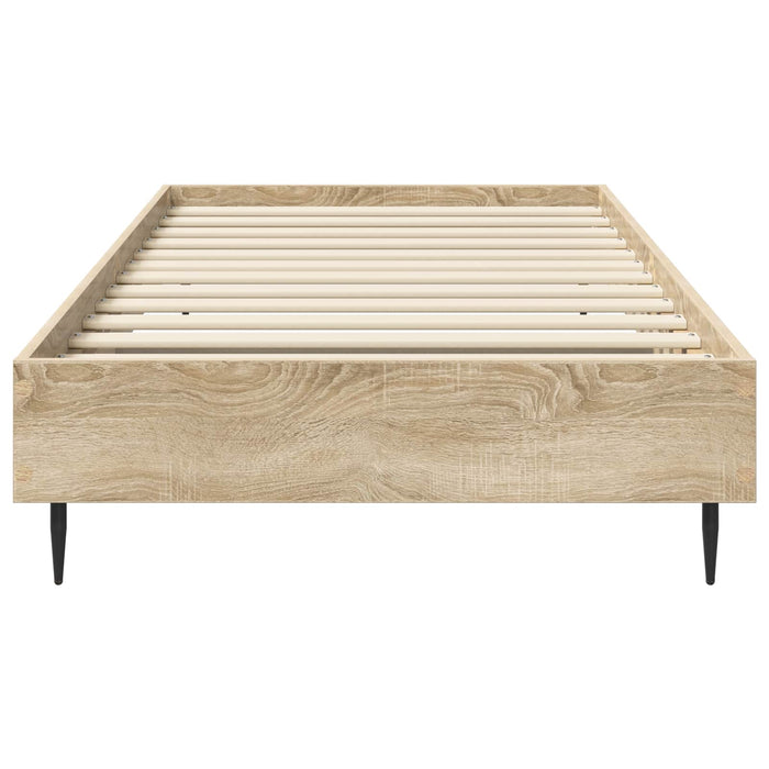 Cadru de pat Stejar Sonoma 80 x 200 cm Lemn prelucrat WALTI