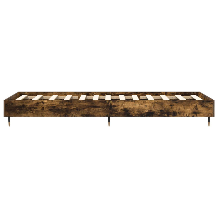 Cadru de pat Stejar fumuriu 80 x 200 cm Lemn prelucrat WALTI