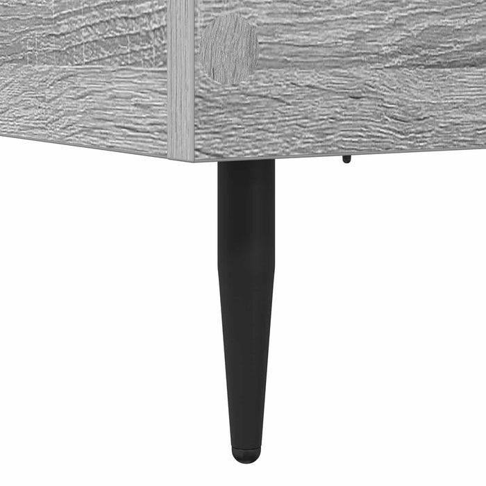 Cadru de pat Sonoma gri 80 x 200 cm Lemn prelucrat WALTI