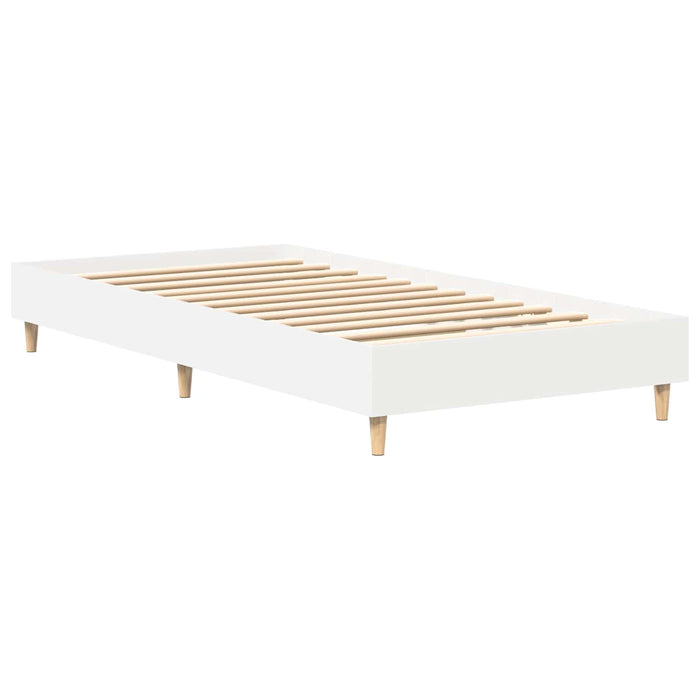Cadru de pat Alb 80 x 200 cm Lemn prelucrat - WALTI WALTI