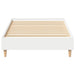 Cadru de pat Alb 80 x 200 cm Lemn prelucrat - WALTI WALTI