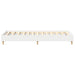 Cadru de pat Alb 80 x 200 cm Lemn prelucrat - WALTI WALTI