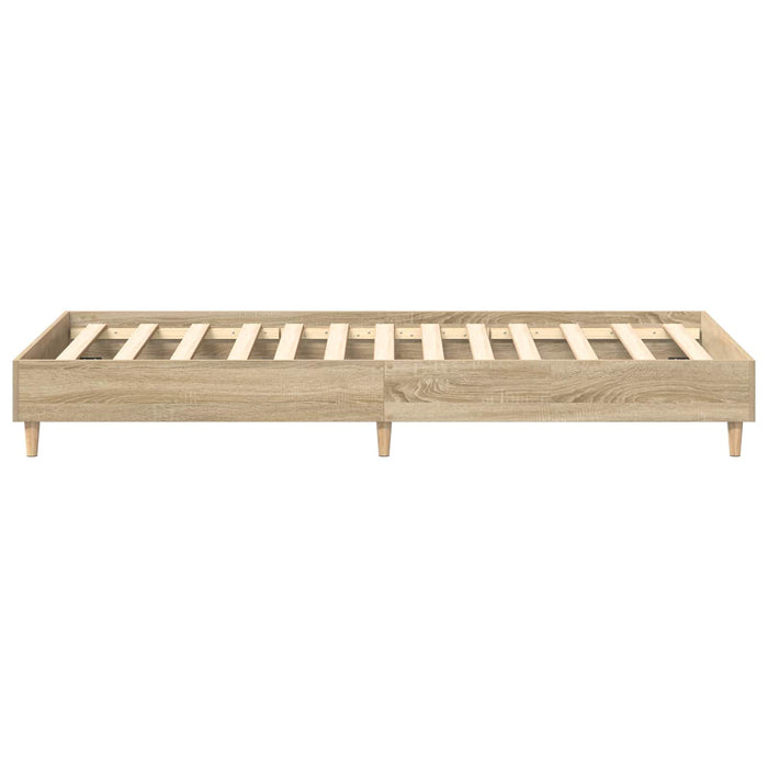 Cadru de pat Stejar Sonoma 80 x 200 cm Lemn prelucrat WALTI