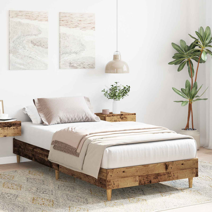 Cadru de pat Lemn vechi 80 x 200 cm Lemn prelucrat WALTI