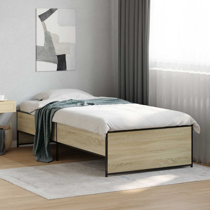 Cadru de pat Stejar Sonoma 80 x 200 cm Lemn prelucrat - WALTI WALTI