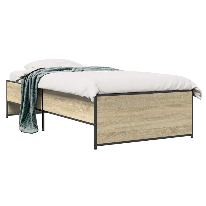 Cadru de pat Stejar Sonoma 80 x 200 cm Lemn prelucrat - WALTI WALTI