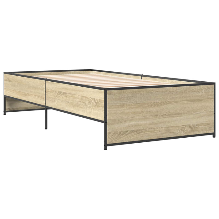 Cadru de pat Stejar Sonoma 80 x 200 cm Lemn prelucrat - WALTI WALTI