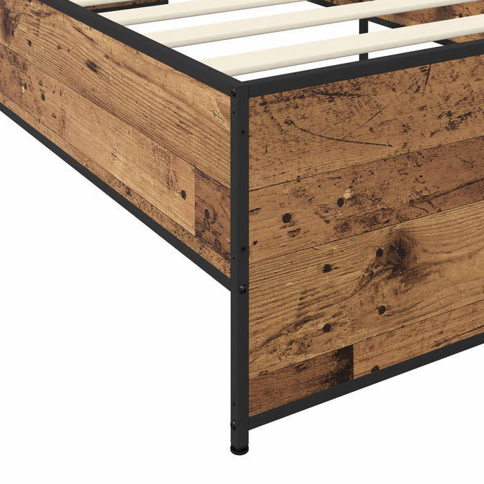 Cadru de pat Lemn vechi 80 x 200 cm Lemn prelucrat WALTI