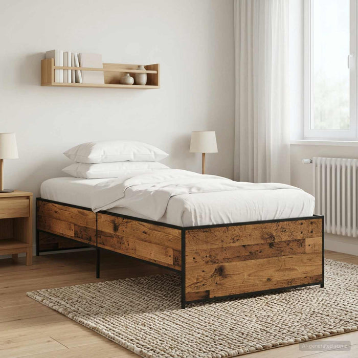 Cadru de pat Lemn vechi 80 x 200 cm Lemn prelucrat WALTI