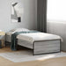 Cadru de pat Sonoma gri 80 x 200 cm Lemn prelucrat - WALTI WALTI
