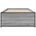 Cadru de pat Sonoma gri 80 x 200 cm Lemn prelucrat - WALTI WALTI