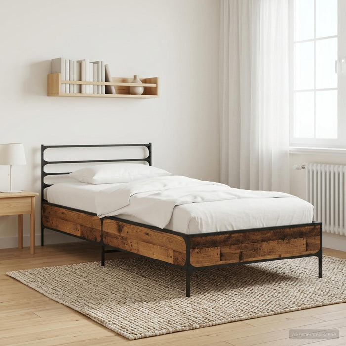 Cadru de pat Lemn vechi 80 x 200 cm Lemn prelucrat WALTI