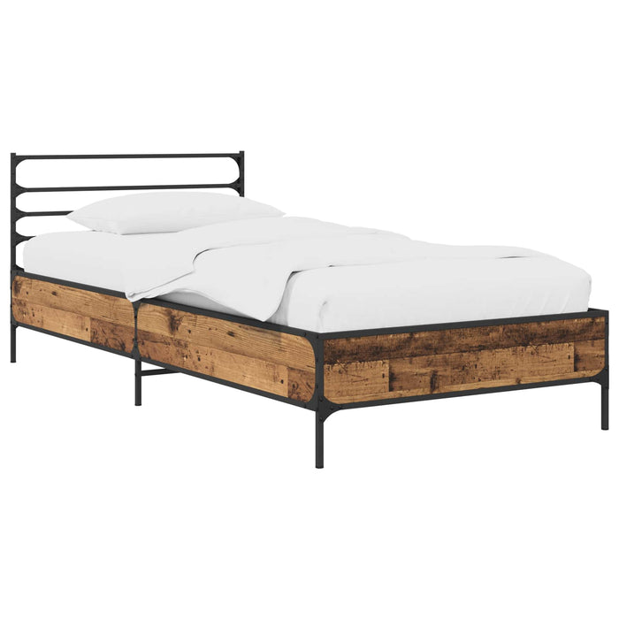 Cadru de pat Lemn vechi 80 x 200 cm Lemn prelucrat WALTI