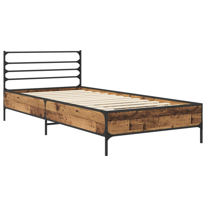 Cadru de pat Lemn vechi 80 x 200 cm Lemn prelucrat WALTI