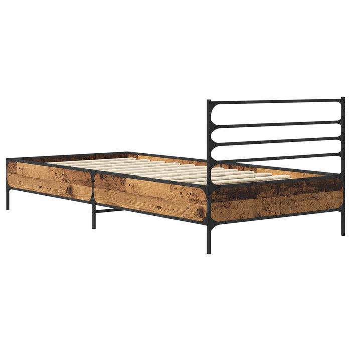 Cadru de pat Lemn vechi 80 x 200 cm Lemn prelucrat WALTI