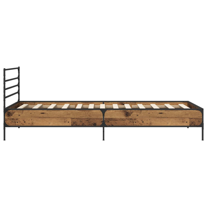 Cadru de pat Lemn vechi 80 x 200 cm Lemn prelucrat WALTI