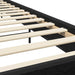 Cadru de pat Stejar Negru 80 x 200 cm Lemn prelucrat - WALTI WALTI