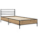 Cadru de pat Stejar artizanal 80 x 200 cm Lemn prelucrat - WALTI WALTI