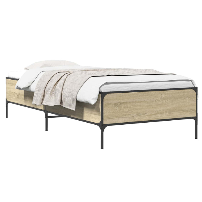Cadru de pat Stejar Sonoma 80 x 200 cm Lemn prelucrat WALTI
