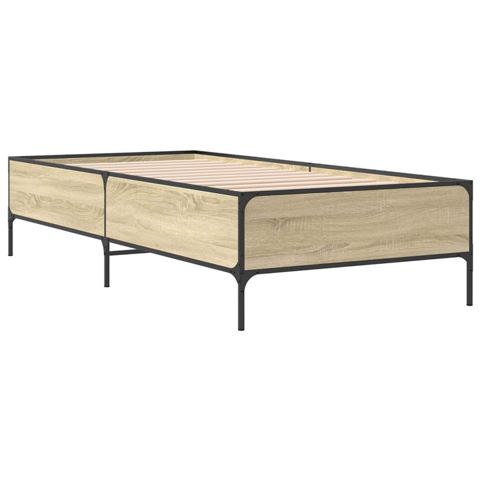 Cadru de pat Stejar Sonoma 80 x 200 cm Lemn prelucrat WALTI