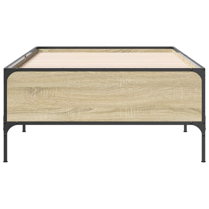 Cadru de pat Stejar Sonoma 80 x 200 cm Lemn prelucrat WALTI