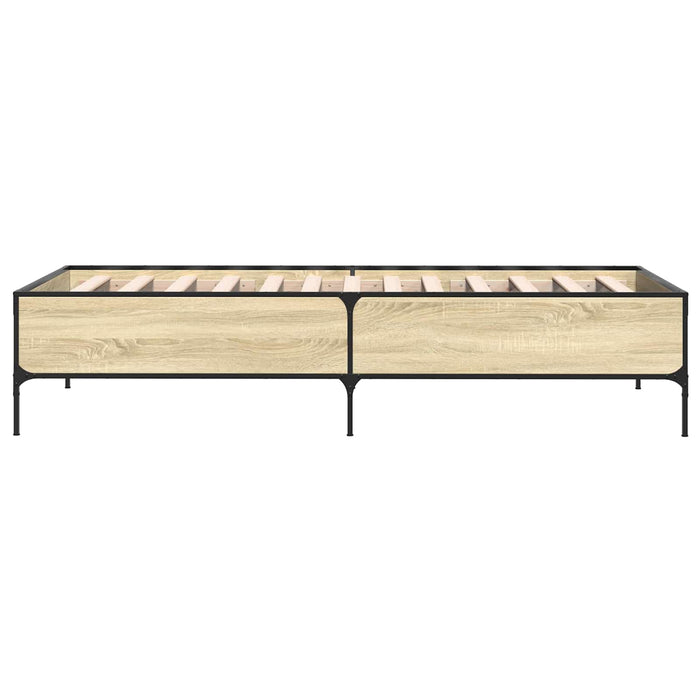 Cadru de pat Stejar Sonoma 80 x 200 cm Lemn prelucrat WALTI